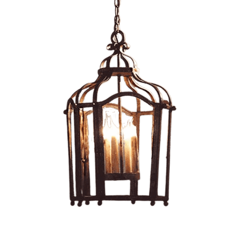 Wrought Iron Pendants