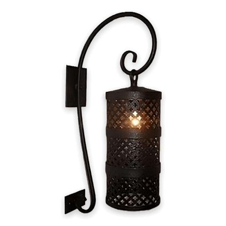Wrought Iron Outdoor Lighting