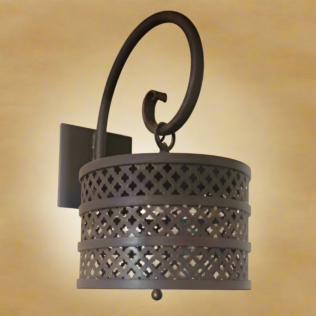 La Campana - Wrought Iron Wall Sconce