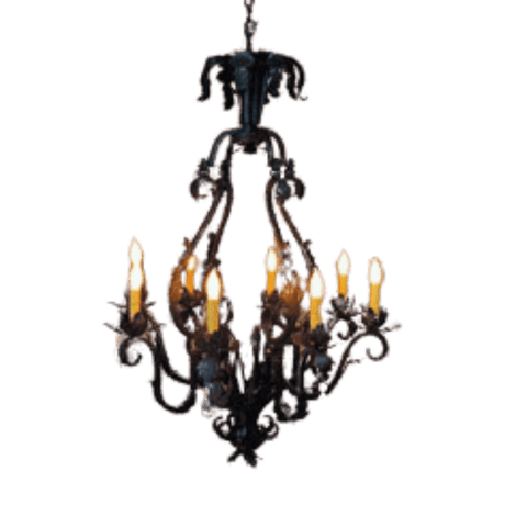 Mediterranean & Tuscan Iron Light Fixtures