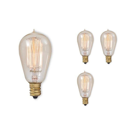Candelabra Base - Dimmable - Amber