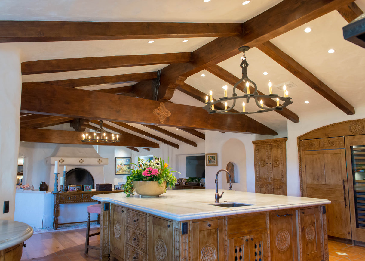 Espanol Sueno - Wrought Iron Chandelier