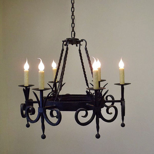 La Serendipia - Wrought Iron Chandelier