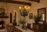 El Hierro Nopal - Wrought Iron Chandelier