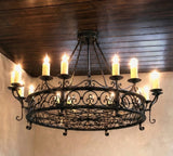 La Sevillana - Wrought Iron Fandelier