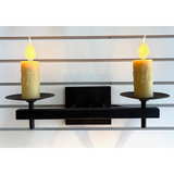 Luz Fija - Wrought Iron Wall Sconce