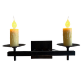 Luz Fija - Wrought Iron Wall Sconce