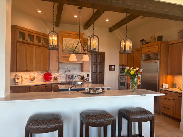 Luz Torche - Wrought Iron Pendant Light