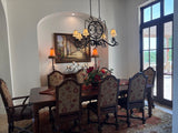 Serenada Buque - Wrought Iron Chandelier