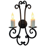 Tesorero de Candella - Wrought Iron Wall Sconce