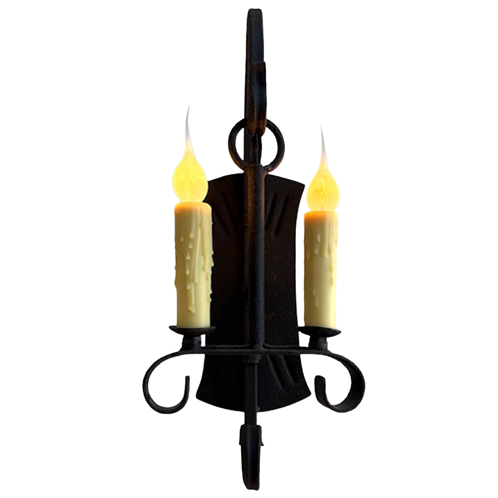Velas Mágicas - Wrought Iron Wall Sconce