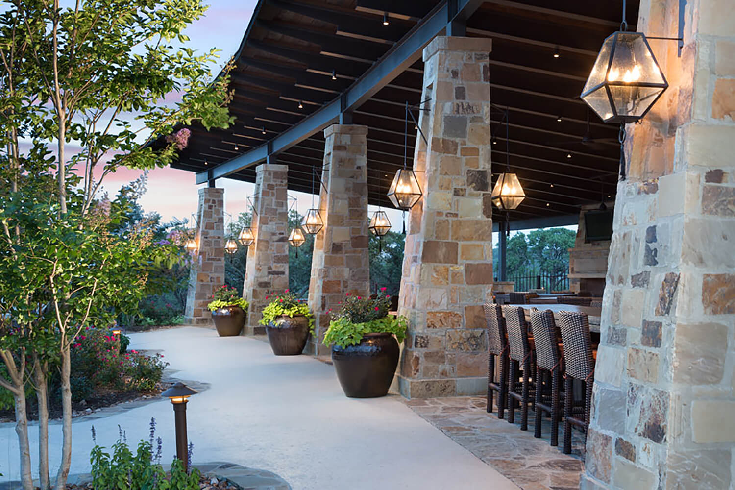 LIGHTING IDEAS FOR OUTDOOR SPACES | Wrought Iron Light Fixtures ...